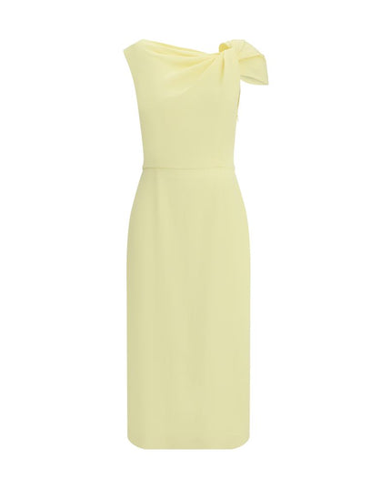 Givenchy Yellow Viscose Casual Dress