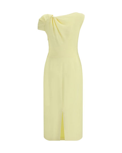 Givenchy Yellow Viscose Casual Dress