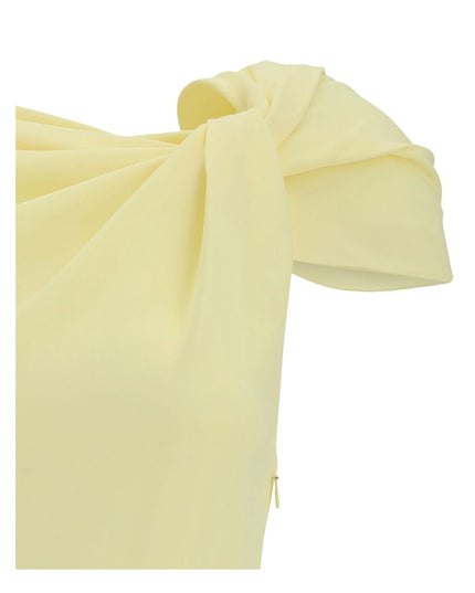 Givenchy Yellow Viscose Casual Dress