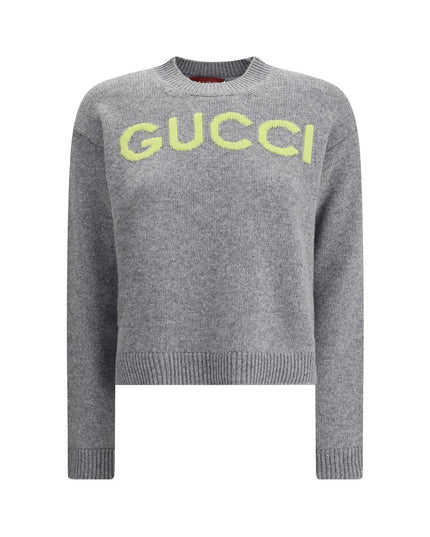 Gucci Gray Wool Sweatshirt