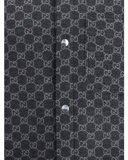 Gucci Gray Wool Coat