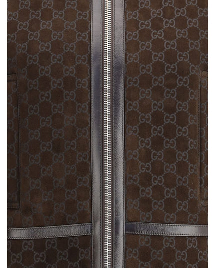 Gucci Brown Leather Jacket