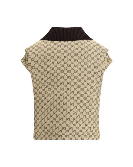 Gucci Beige Cotton Jackets And Coat