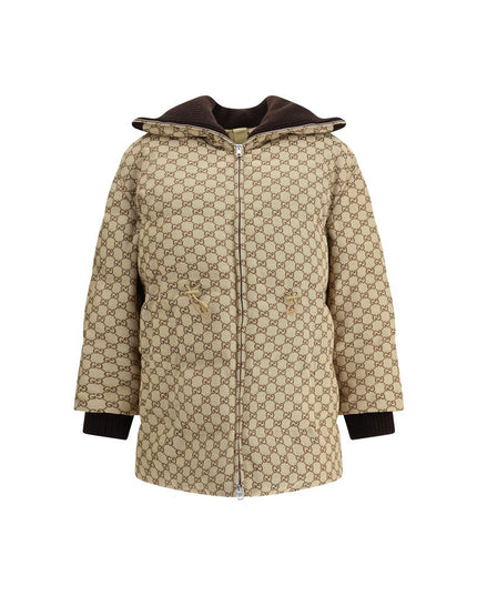 Gucci Beige Cotton Bomber