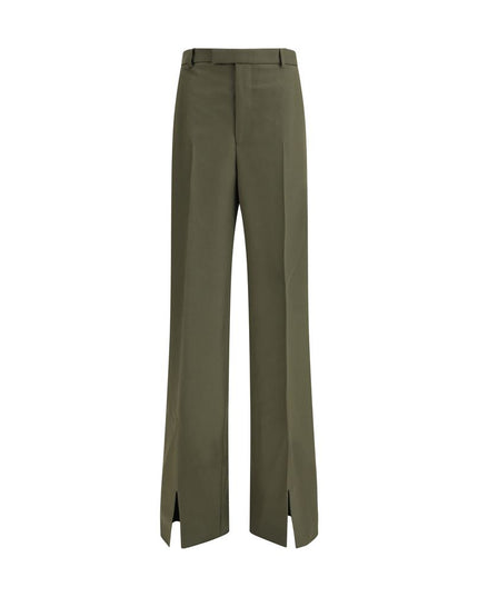 Gucci Green Wool Pants