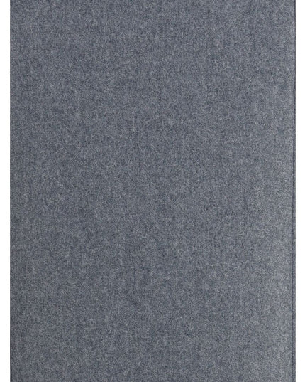 Thom Browne Gray Fleece Wool Long Skirt