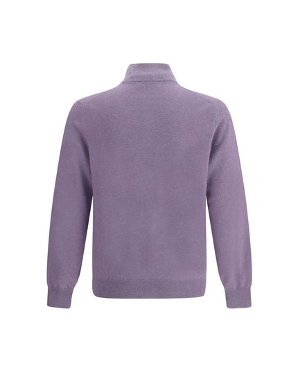 Brunello Cucinelli Purple Cashmere Cashmere Sweater