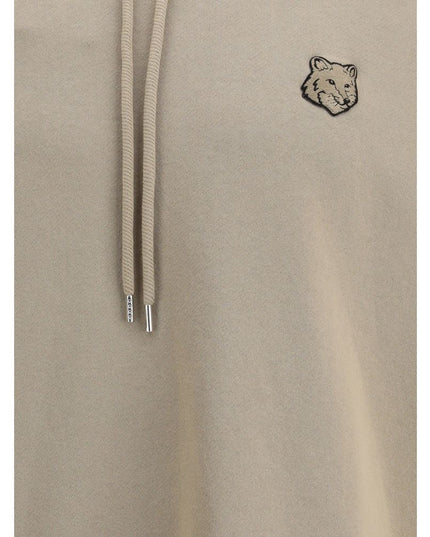 Maison Kitsuné Beige Cotton Sweatshirt