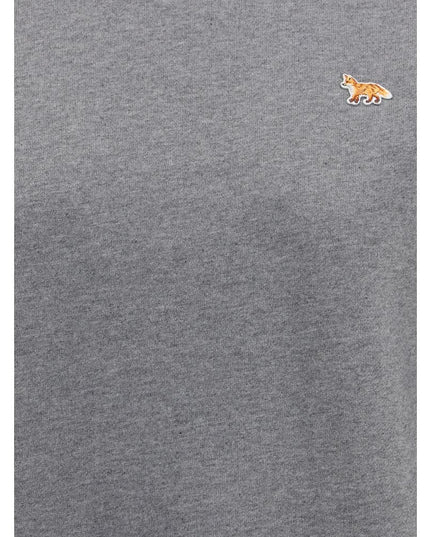 Maison Kitsuné Gray Cotton Sweatshirt