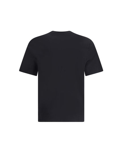 Maison Kitsuné Black Cotton T-Shirt