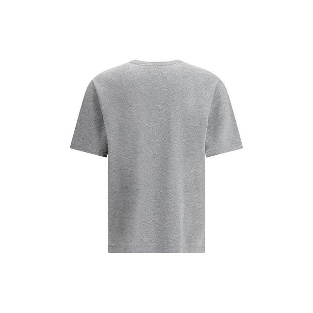 Maison Kitsuné Gray Cotton T-Shirt