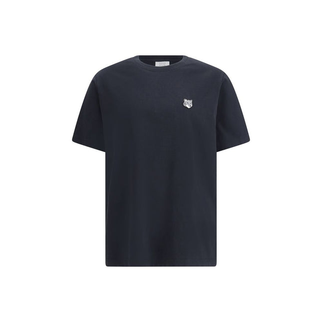 Maison Kitsuné Black Cotton T-Shirt