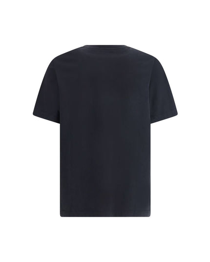 Maison Kitsuné Black Cotton T-Shirt