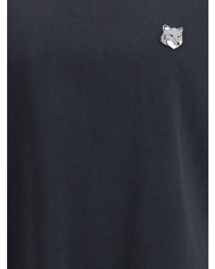 Maison Kitsuné Black Cotton T-Shirt
