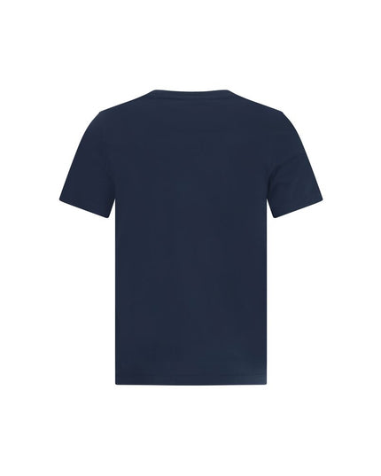 Maison Kitsuné Blue Cotton T-Shirt