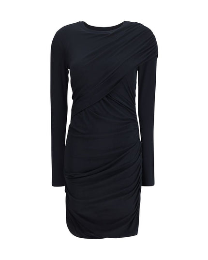 Marant Etoile Black Modal Casual Dress