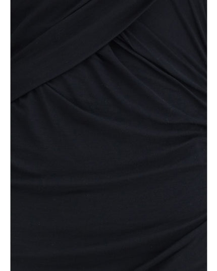 Marant Etoile Black Modal Casual Dress