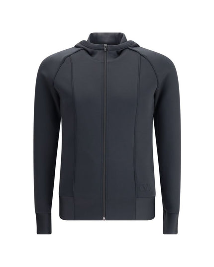 Valentino Black Polyester Sweatshirt