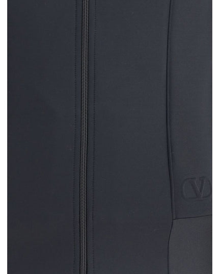 Valentino Black Polyester Sweatshirt