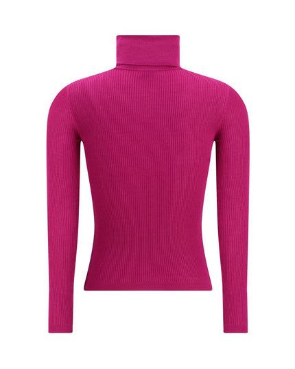 Saint Laurent Multicolor Wool Turtleneck