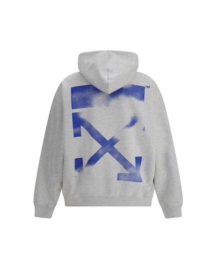 Off-White Gray Cotton Sweatshirt