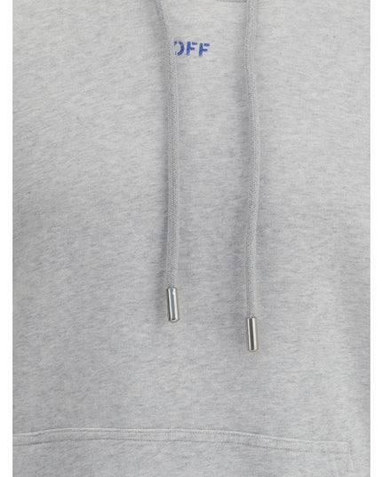 Off-White Gray Cotton Sweatshirt