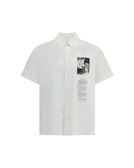 Off-White White Cotton Shortsleeve Shirt