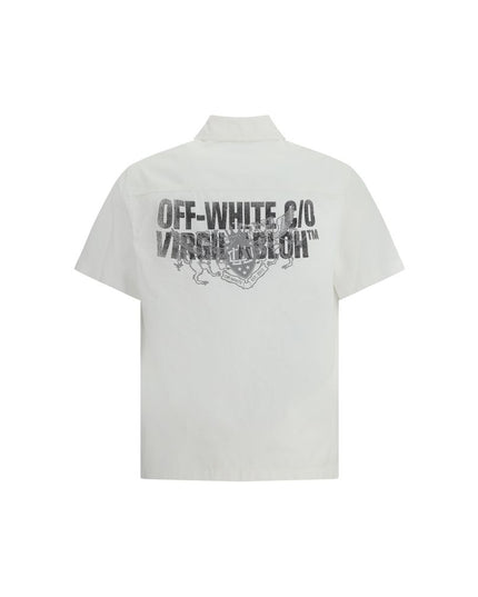 Off-White White Cotton Shortsleeve Shirt