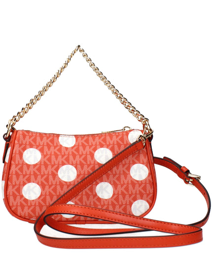Michael Kors Red Fabric Handbag