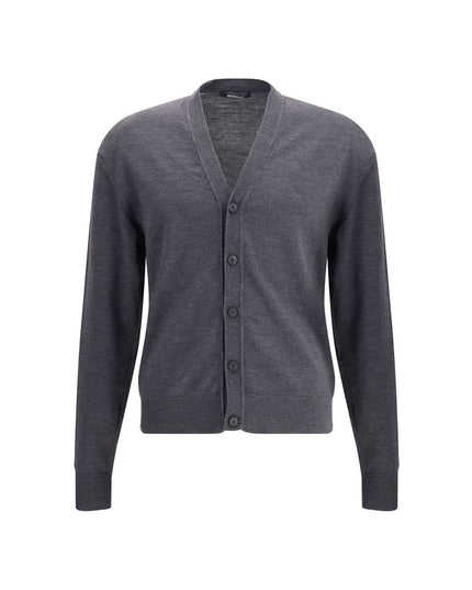 Jacquemus Gray Merino Wool Cardigan