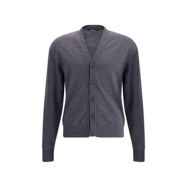 Jacquemus Gray Merino Wool Cardigan