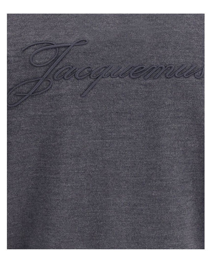 Jacquemus Gray Merino Wool Cardigan