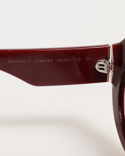 Dolce & Gabbana Floral Printed Acetate Oval Eyewear Sunglasses