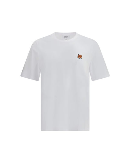 Maison Kitsuné White Cotton T-Shirt