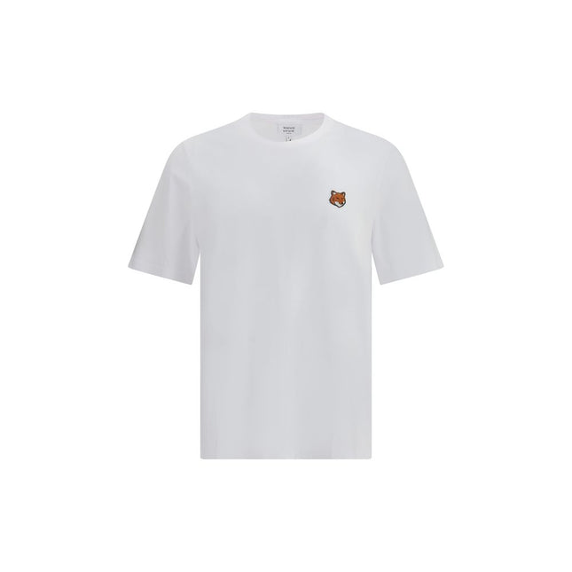 Maison Kitsuné White Cotton T-Shirt