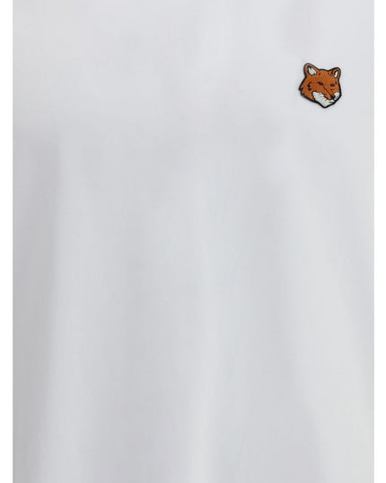 Maison Kitsuné White Cotton T-Shirt