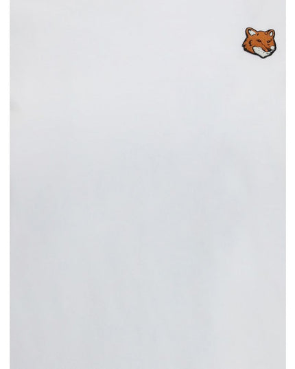 Maison Kitsuné White Cotton T-Shirt