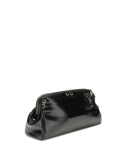 Miu Miu Black Calf Leather Bos Taurus Shoulder Bag