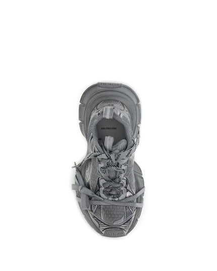 Balenciaga Gray Polyurethane Chunky Sneakers