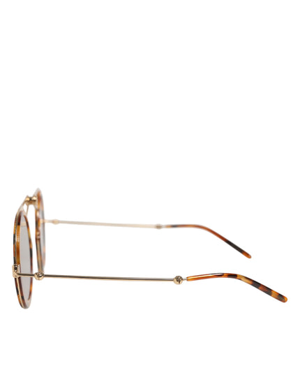 Dolce & Gabbana Gold Havana Frame DG Fatto A Mano Eyewea Sunglasses