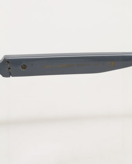 Dolce & Gabbana Blue Acetate Aviator Shades Eyewear Sunglasses