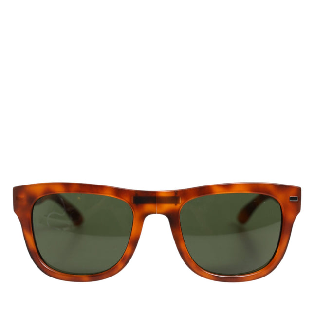 Dolce & Gabbana DG6089 Havana Full Rim Round Lenses Foldable Sunglasses