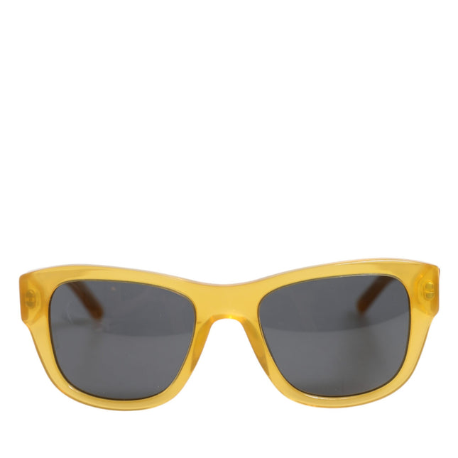 Dolce & Gabbana DG4177 Honey Acetate Black Tinted Lenses Sunglasses