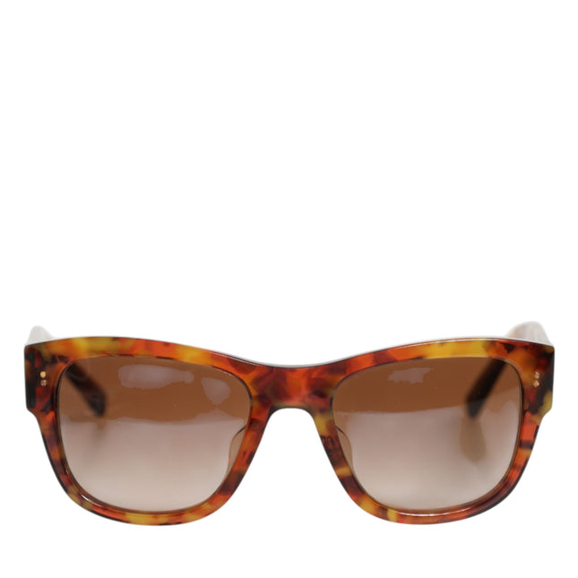 Dolce & Gabbana DG4338F Brown Havana Full Rim Round Lenses Sunglasses