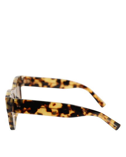 Dolce & Gabbana DG4379F White Tortoiseshell Gradient Acetate Shades Sunglasses