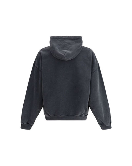Balenciaga Black Cotton Sweatshirt