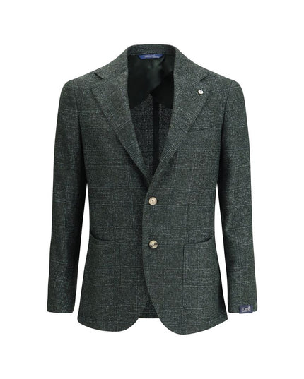 Gi Capri Green Fleece Wool Blazer
