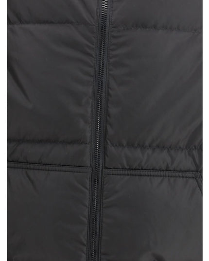 Premiata Black Polyamide Full-Length Jacket