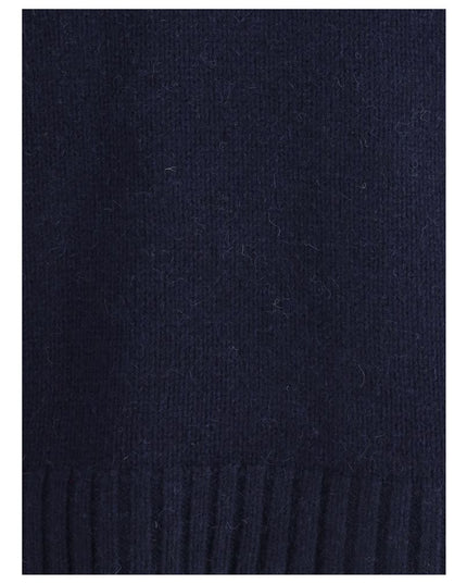 Aragona Cashmere Blue Merino Wool Sweatshirt