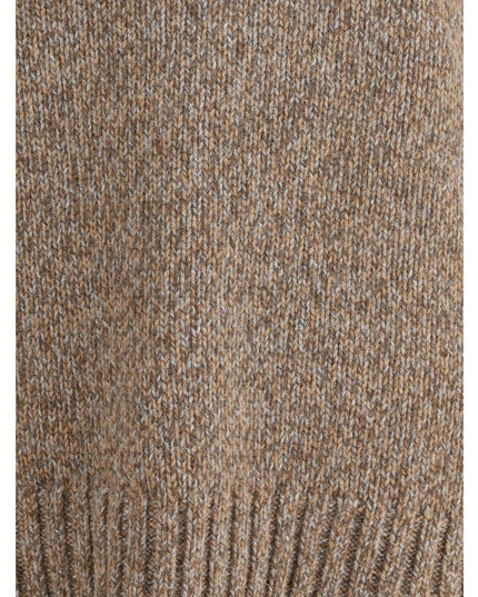 Aragona Cashmere Crewneck Wool Sweater